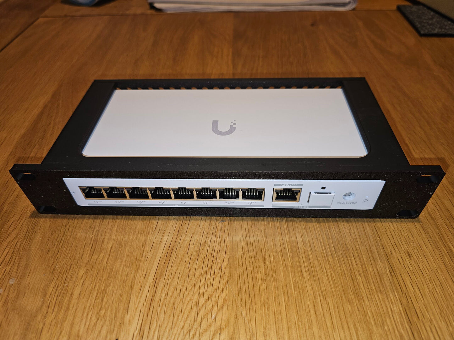 UniFi Flex 2.5G PoE 10" 1U rackmount bracket - "High Temp ASA" image