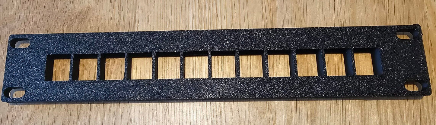 12 Port 10″ 1U Patch Panel image 2