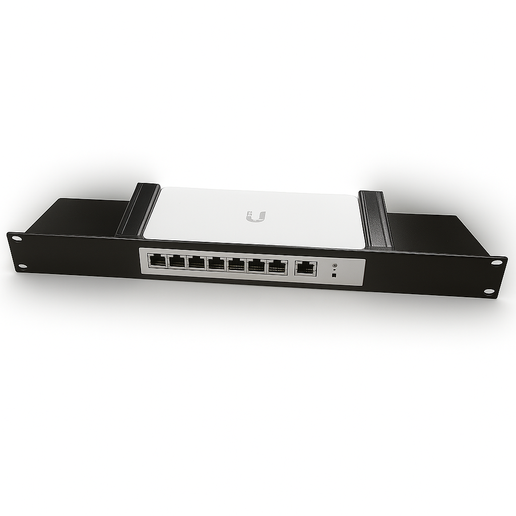 UniFi USW Flex 2.5G PoE 19″ 1U rackmount bracket image 0