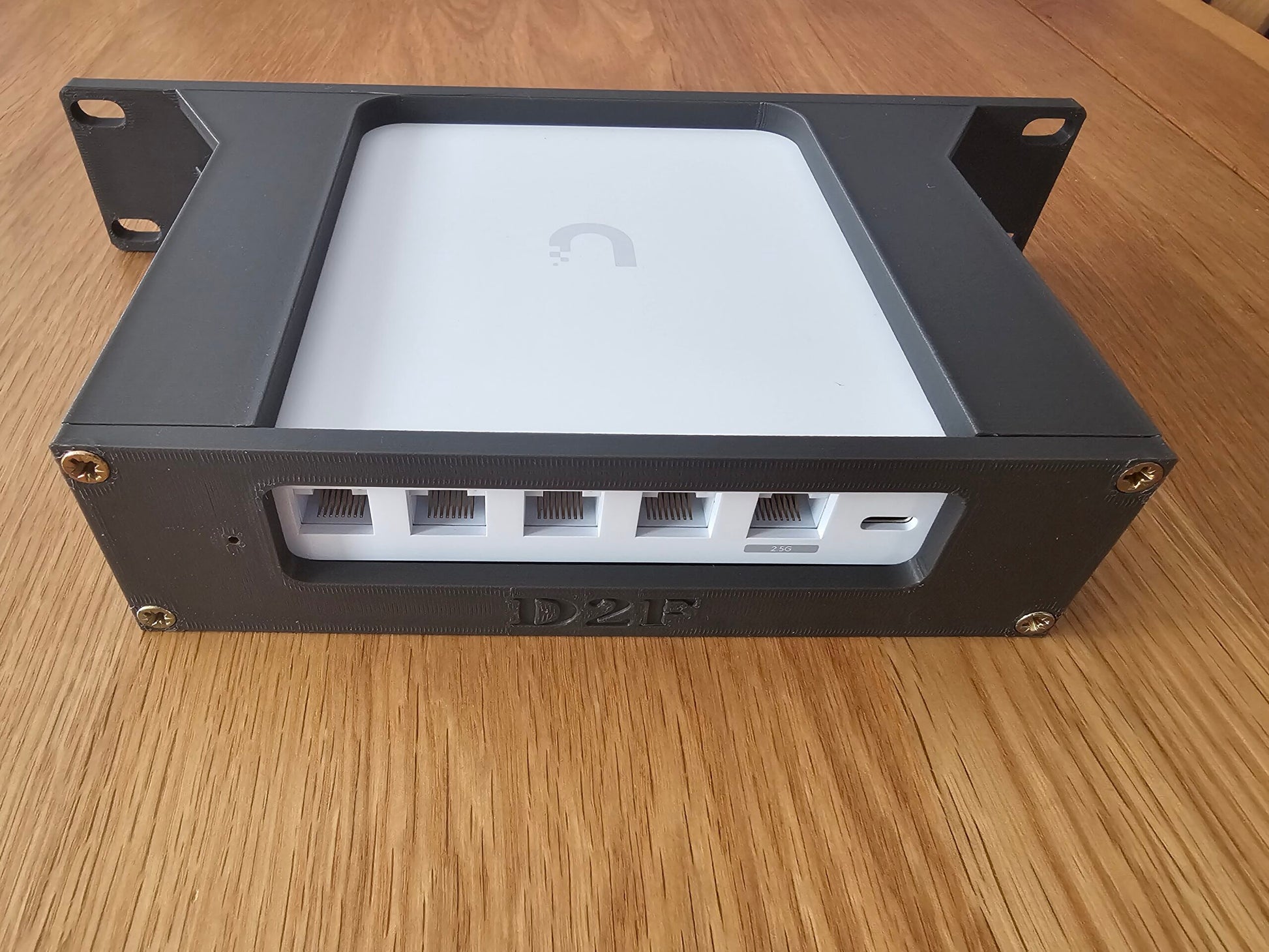Ubiquiti Unifi UCG-Ultra / UXG-Max 10" 1U Rack Mount image 1
