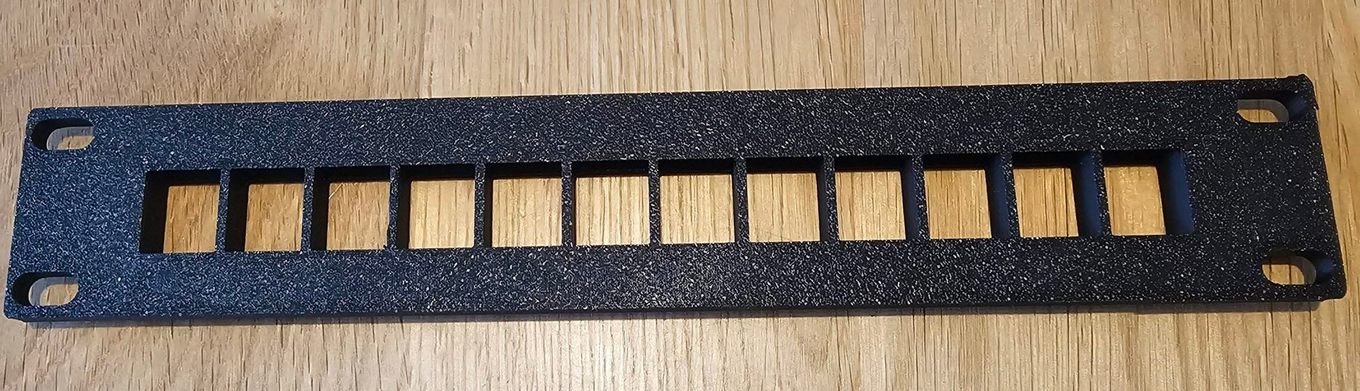 12 Port 10″ 1U Patch Panel image 2
